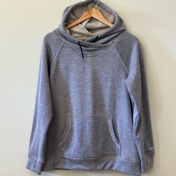 Burton, Durable Goods, Dayride Draped Cowl Neck Drawstring Hoodie - Women’s L - Picture 1 of 16